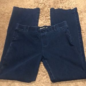 Betabrand jeans in dark denim size large long
